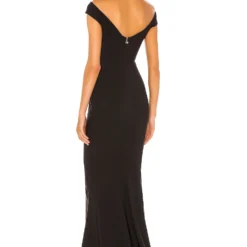 ROBE DE SOIRÉE ALLURE Black -Ravis Mode Soldes Boutique NKIE WD427 V3