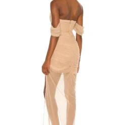 ROBE DE SOIRÉE DITA Nude -Ravis Mode Soldes Boutique NKIE WD467 V3
