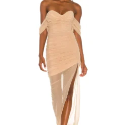 ROBE DE SOIRÉE DITA Nude -Ravis Mode Soldes Boutique NKIE WD467 V4
