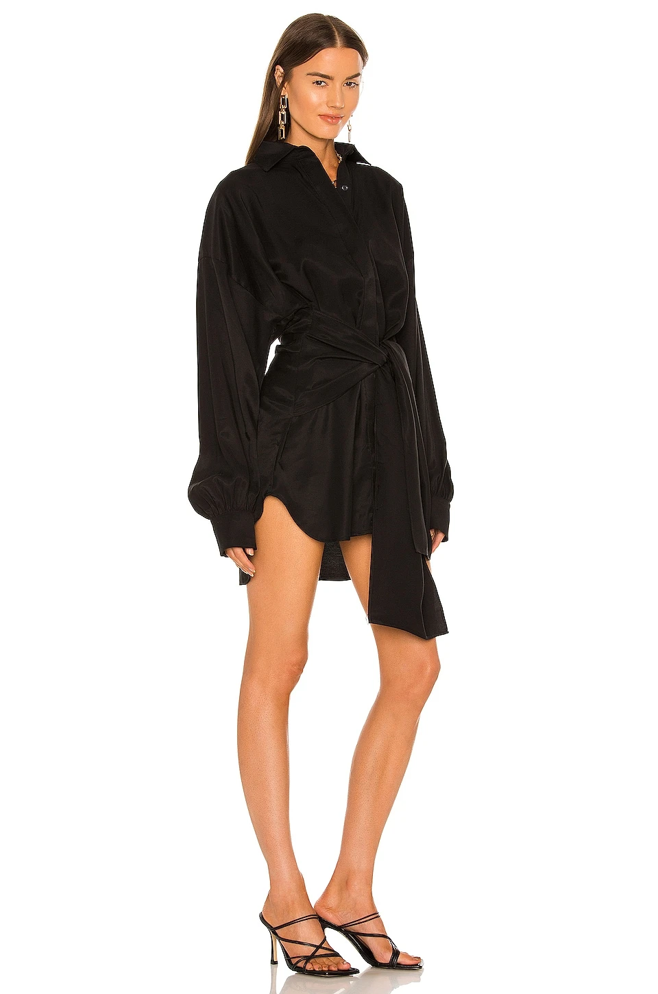 ROBE DAFNE Black 2 ROBE DAFNE Black – Image 2