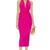 ROBE MI-LONGUE ARABELLA Neon Pink