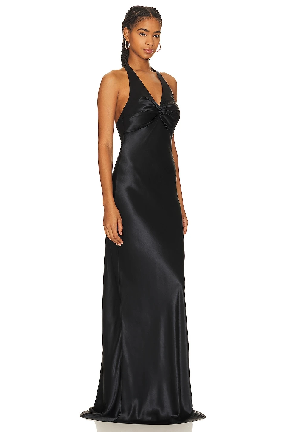 ROBE DE SOIRÉE TASHA Black 2 ROBE DE SOIRÉE TASHA Black – Image 2