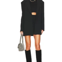 ROBE COURTE SHARON Black -Ravis Mode Soldes Boutique NYOU WD27 V4