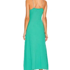 Olivia Rubin ROBE MAXI SLOANE Green -Ravis Mode Soldes Boutique OLRB WD35 V3