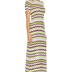 Olivia Rubin ROBE MAXI KAILA Wiggle -Ravis Mode Soldes Boutique OLRB WD49 V2