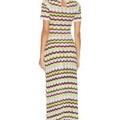 Olivia Rubin ROBE MAXI KAILA Wiggle -Ravis Mode Soldes Boutique OLRB WD49 V3