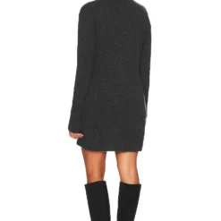 ROBE KORA Charcoal 6 ROBE KORA Charcoal -Ravis Mode Soldes Boutique ONEG WD29 V3