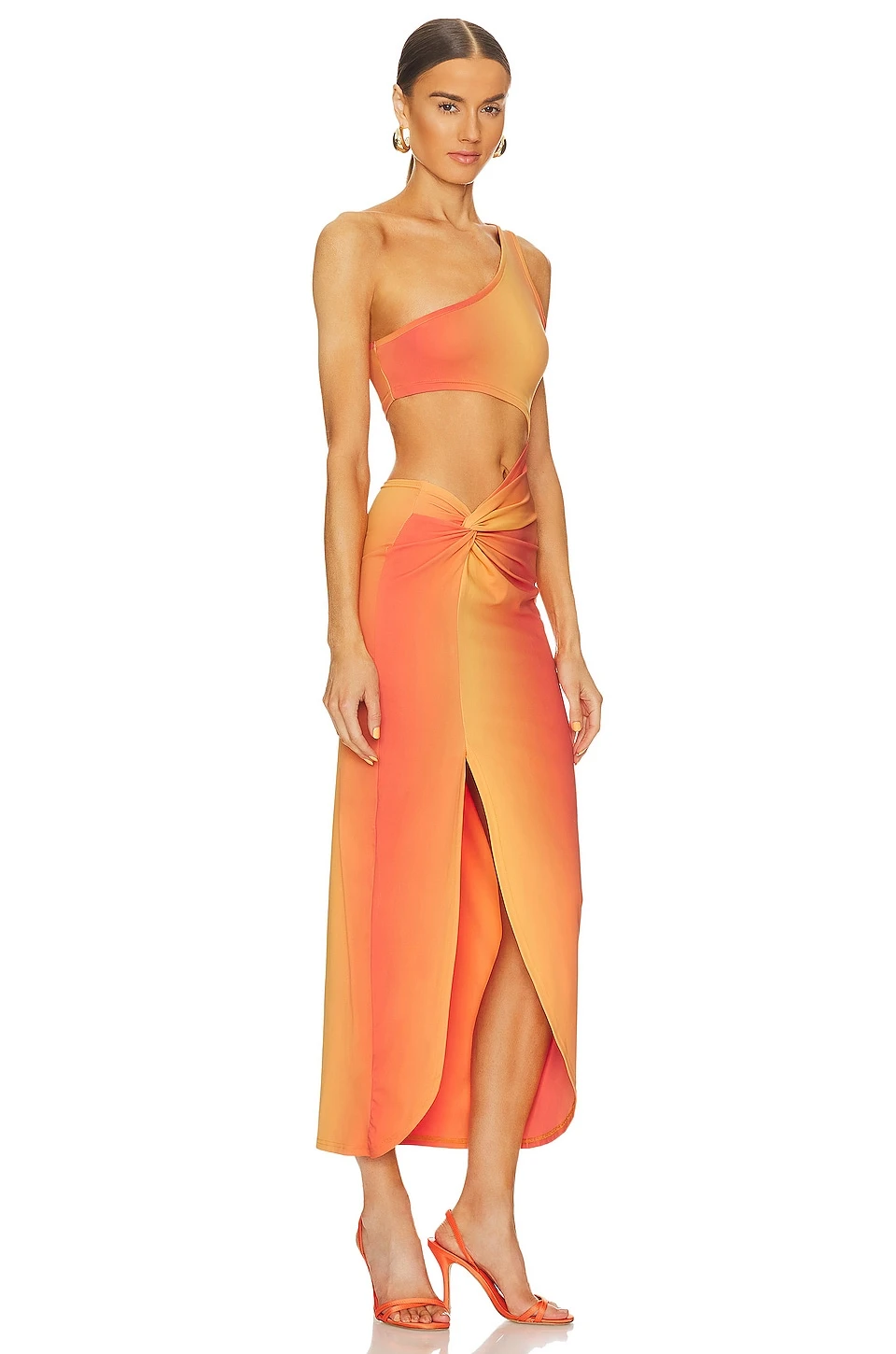 OW Collection ROBE ISABEL Gradient Print 2 OW Collection ROBE ISABEL Gradient Print – Image 2