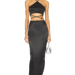 OW Collection ROBE CHARLI Black