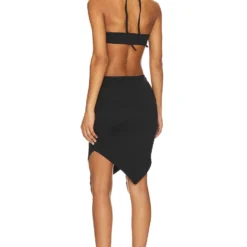 OW Collection ROBE EVE Black -Ravis Mode Soldes Boutique OWIR WD60 V3