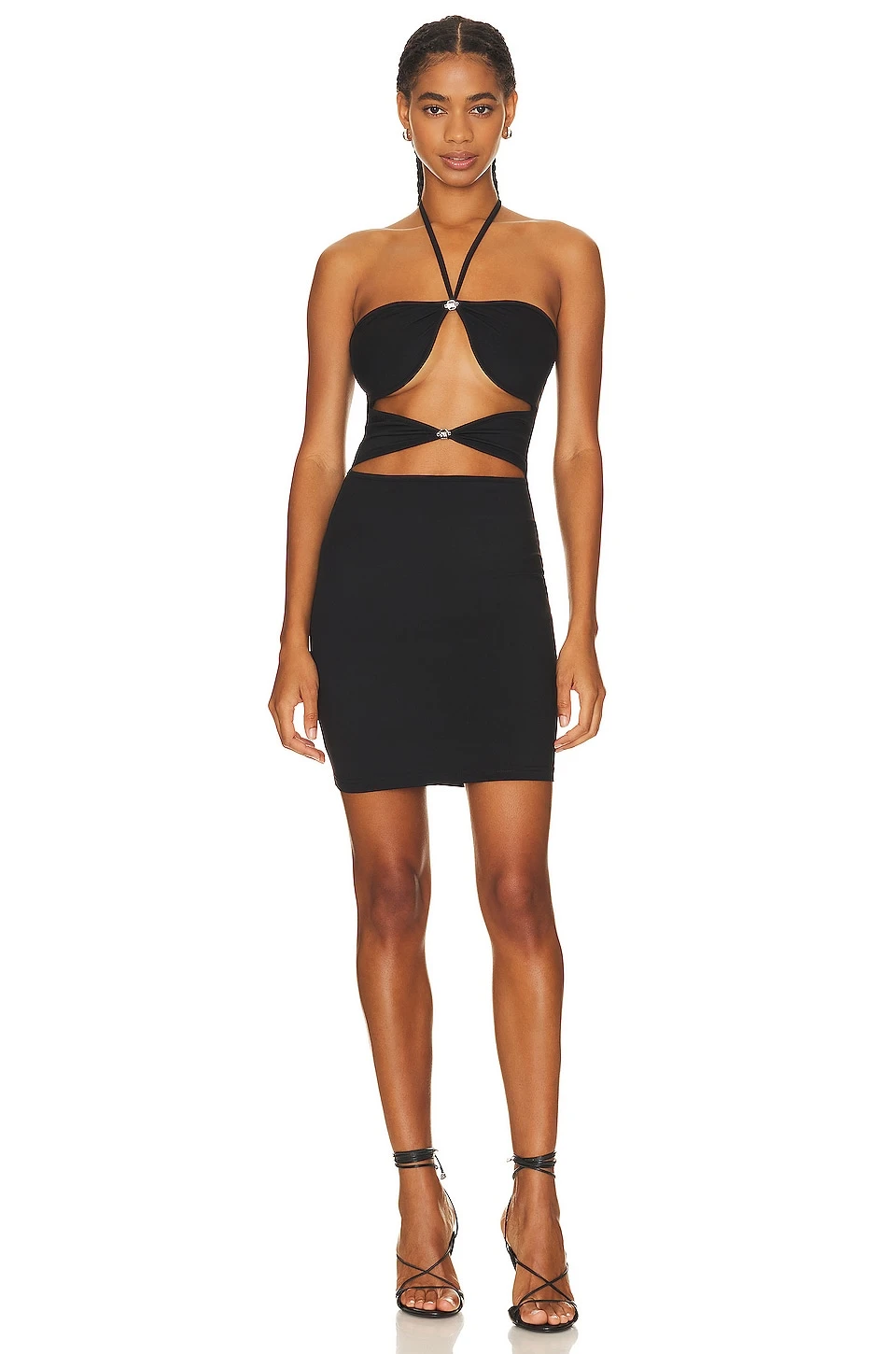 OW Collection ROBE ZITA Black 1 OW Collection ROBE ZITA Black