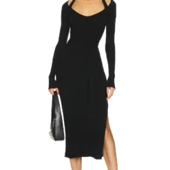 Paige ROBE NERINE Black