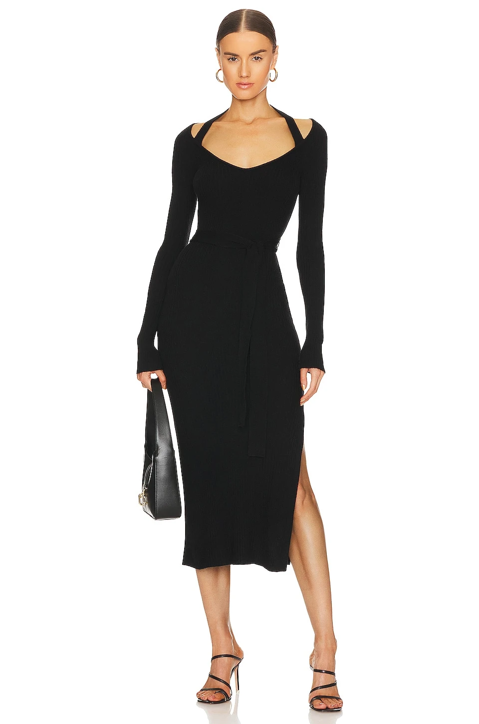 Paige ROBE NERINE Black 1 Paige ROBE NERINE Black