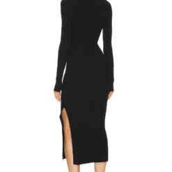 Paige ROBE NERINE Black 5 Paige ROBE NERINE Black -Ravis Mode Soldes Boutique PAIG WD107 V3