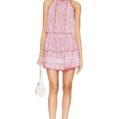 ROBE COURTE AVA Pink Magnolia