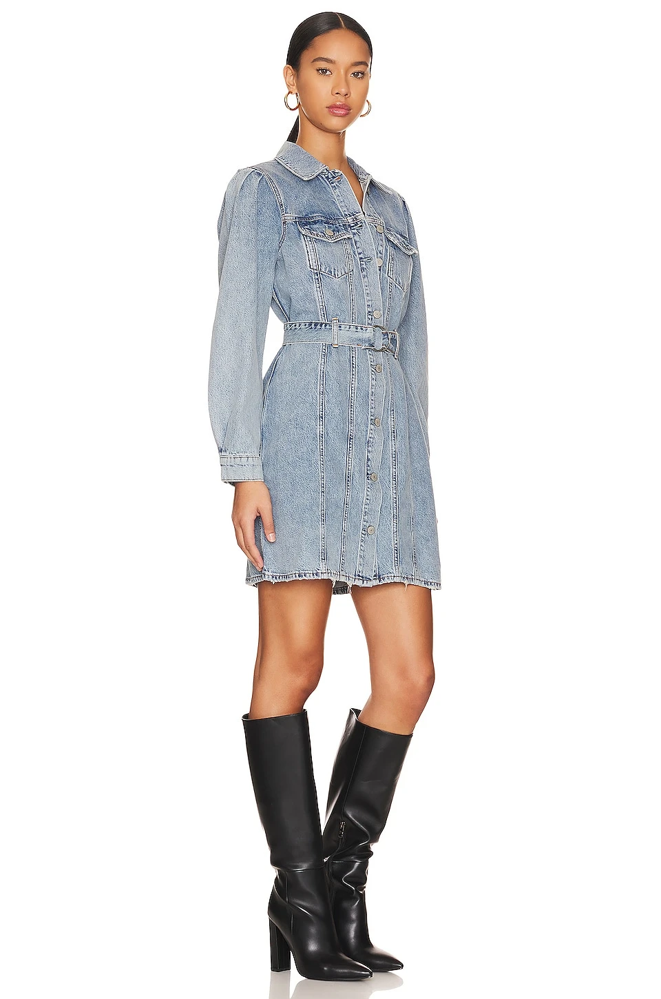 RAILS ROBE EN JEAN GRIFFITH Indigo Charm 2 RAILS ROBE EN JEAN GRIFFITH Indigo Charm – Image 2