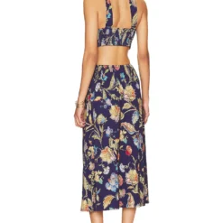 ROBE MI-LONGUE ALLUNDRA Dockside Floral 5 ROBE MI-LONGUE ALLUNDRA Dockside Floral -Ravis Mode Soldes Boutique RFOR WD18 V3