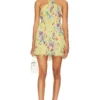 ROBE COURTE LOUISE Love Bird Floral