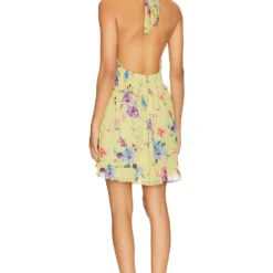 ROBE COURTE LOUISE Love Bird Floral 5 ROBE COURTE LOUISE Love Bird Floral -Ravis Mode Soldes Boutique RFOR WD26 V3