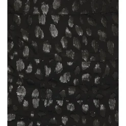 ROBE PIA Black Metallic -Ravis Mode Soldes Boutique RHOR WD120 V4