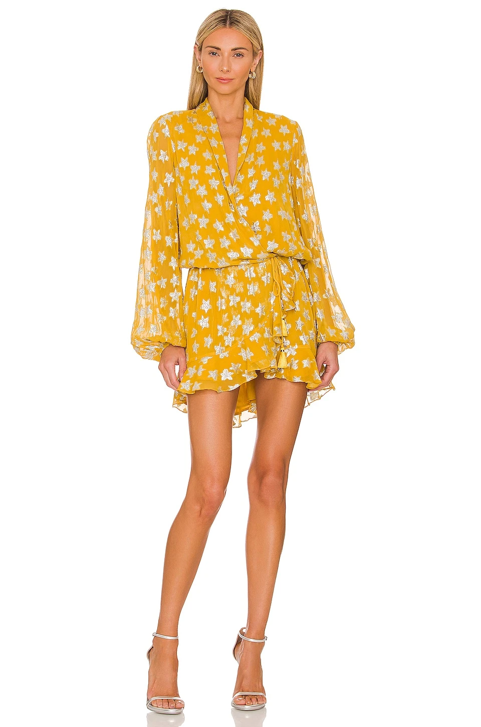 ROBE COURTE VEGA Yellow 1 ROBE COURTE VEGA Yellow