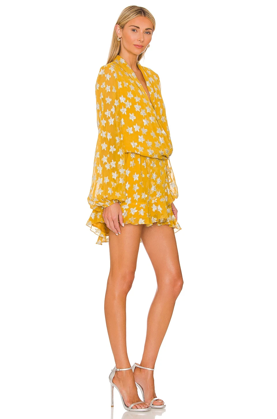 ROBE COURTE VEGA Yellow 2 ROBE COURTE VEGA Yellow – Image 2