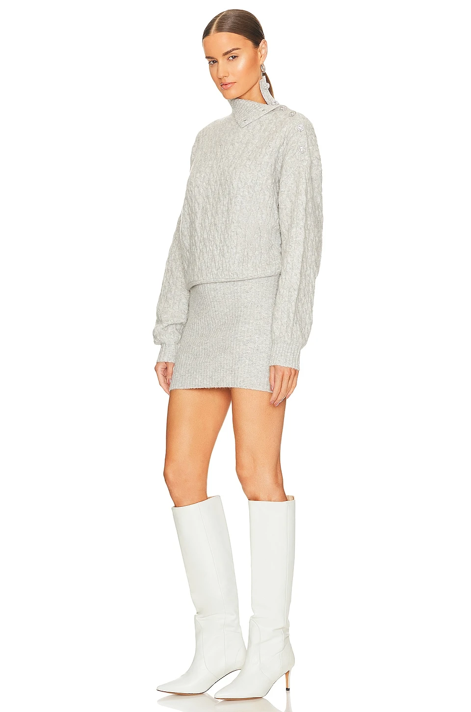 ROBE WAVERLY Stone Grey 3 ROBE WAVERLY Stone Grey – Image 3