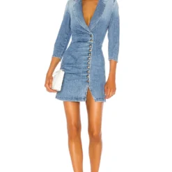 ROBE COURTE WILLA Light Blue Stone