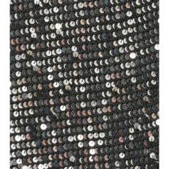 ROBE CELESTE Black & Silver -Ravis Mode Soldes Boutique ROFR WD460 V5