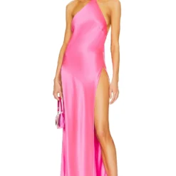 ROBE MAXI JAGGER Black -Ravis Mode Soldes Boutique ROFR WD516 V1