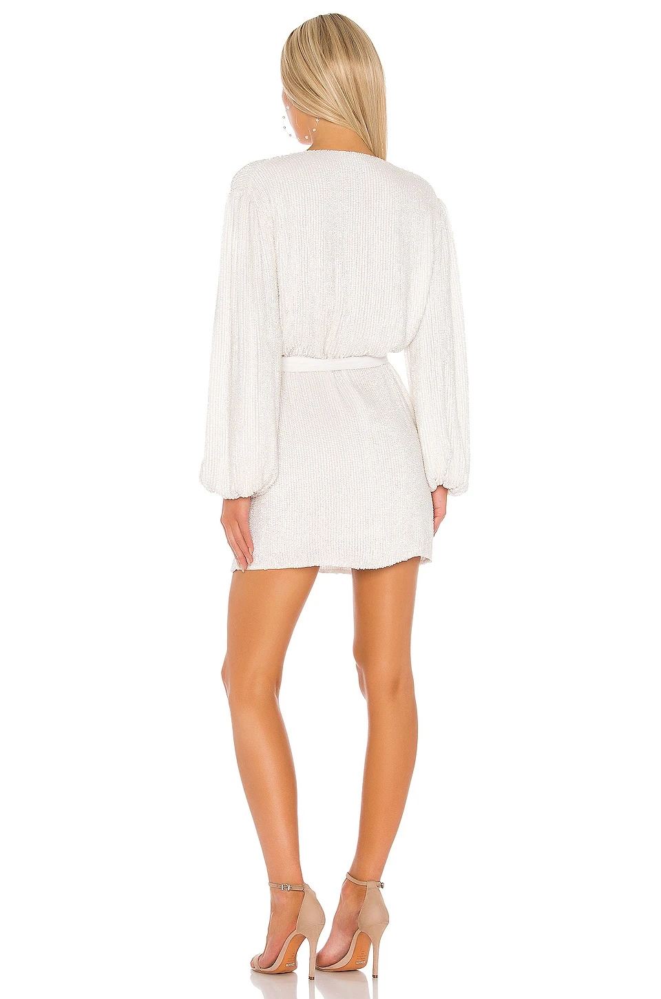 ROBE GABRIELLE Moonglow White 3 ROBE GABRIELLE Moonglow White – Image 3
