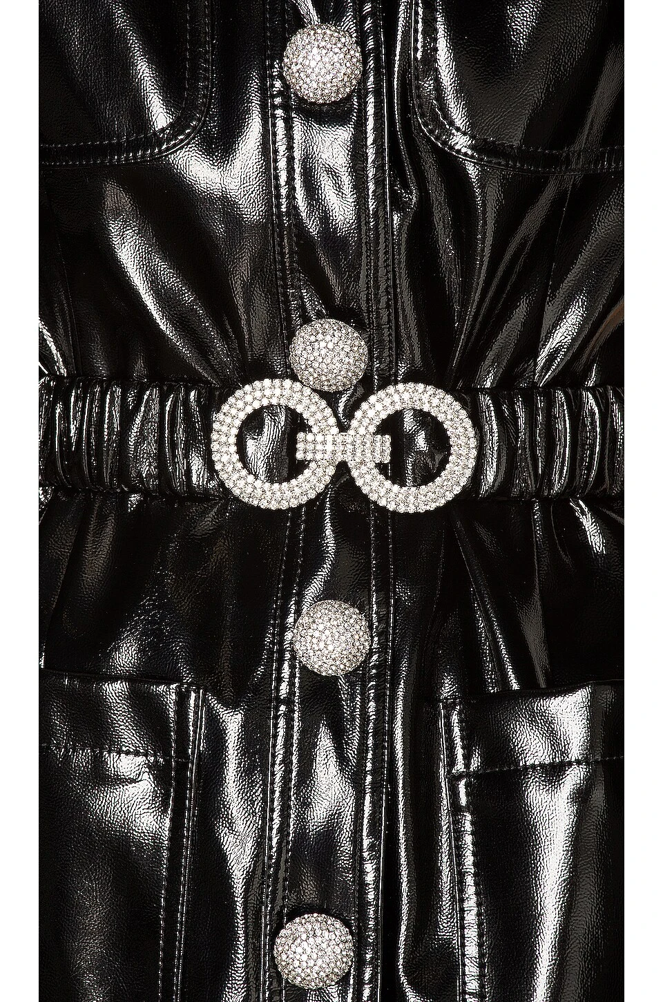 ROBE COURTE DARCY Black 4 ROBE COURTE DARCY Black – Image 4