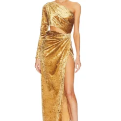 ROBE MAXI LORINNA Butterscotch