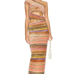 ROBE MAXI CORZO Rainbow Multi