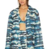 ROBE VALENTINA Blue Tye Dye Multi