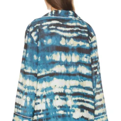 ROBE VALENTINA Blue Tye Dye Multi -Ravis Mode Soldes Boutique RONR WS379 V4