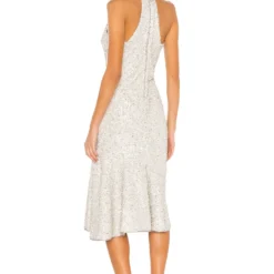 ROBE MI-LONGUE ANIKA Silver 6 ROBE MI-LONGUE ANIKA Silver -Ravis Mode Soldes Boutique SAYR WD283 V3