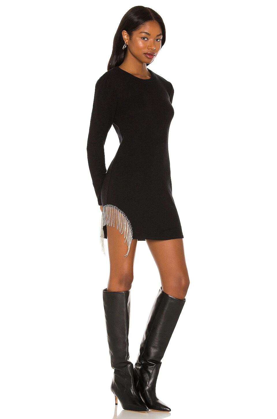 ROBE COURTE LILLEY Black 2 ROBE COURTE LILLEY Black – Image 2