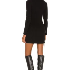 ROBE COURTE LILLEY Black 7 ROBE COURTE LILLEY Black -Ravis Mode Soldes Boutique SAYR WD356 V4