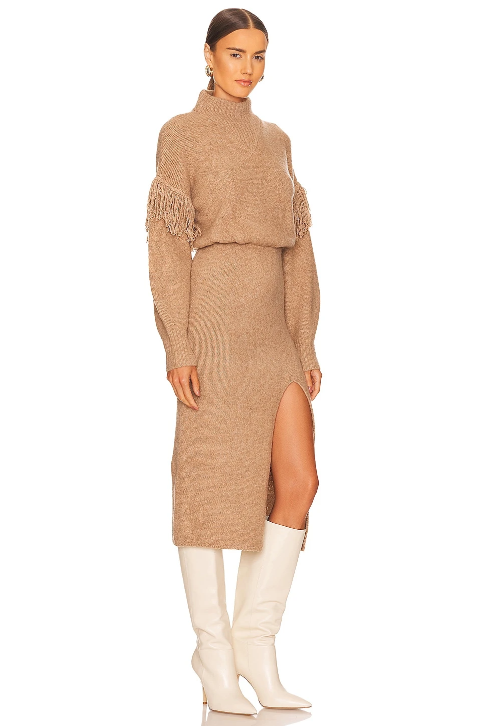 ROBE PULL ANGELLE Oatmeal 2 ROBE PULL ANGELLE Oatmeal – Image 2