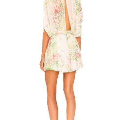 ROBE KOCHANG White Floral 5 ROBE KOCHANG White Floral -Ravis Mode Soldes Boutique SBNA WD120 V3