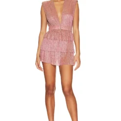 ROBE COURTE SKYLAR Pink Lemonade -Ravis Mode Soldes Boutique SBNA WD178 V1 1