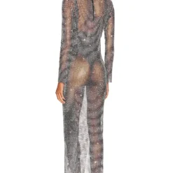 ROBE MAXI DIAMONDS Black 7 ROBE MAXI DIAMONDS Black -Ravis Mode Soldes Boutique SBRA WD2 V3