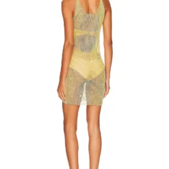 ROBE SYDNEY Neon Yellow 6 ROBE SYDNEY Neon Yellow -Ravis Mode Soldes Boutique SBRA WD7 V3