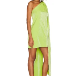 ROBE COURTE Green Shiny -Ravis Mode Soldes Boutique SCIL WD22 V3