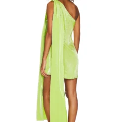 ROBE COURTE Green Shiny -Ravis Mode Soldes Boutique SCIL WD22 V4