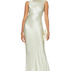 ROBE DE SOIRÉE MARGO Sage