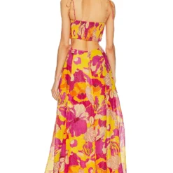 ROBE MAGDA Flowers Print 6 ROBE MAGDA Flowers Print -Ravis Mode Soldes Boutique SDRE WD177 V3