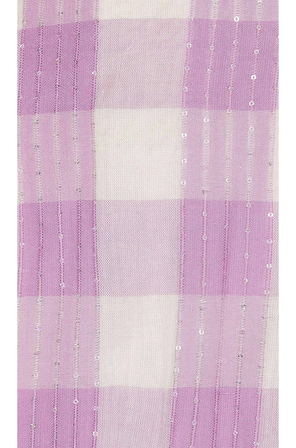 ROBE SERENA Gingham Lavender 4 ROBE SERENA Gingham Lavender – Image 4