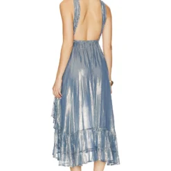 ROBE CELESTE Ios Tendre Bleu -Ravis Mode Soldes Boutique SDRE WD197 V3